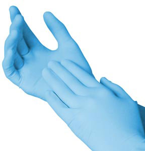 Nitrile Gloves, For Beauty Salon, Cleaning, Examination, Food Service, Light Industry, Feature : Flexible