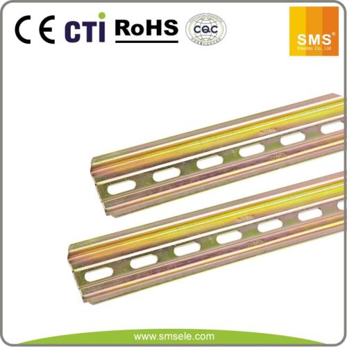 Din Rail Steel Mounting Rail, Brand Name : SMS OR OEM