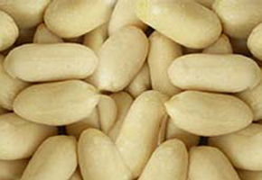 Blanched Bold Peanuts, Color : White