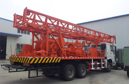 Offering Truck Mounted Water Well Drilling Rig