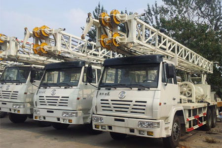 Truck Mounted Water Well Drilling Rig