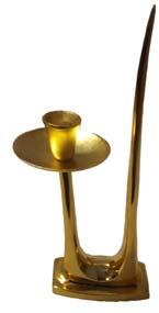 YES ALUMINIUM Candle Stands, Size : 12' Height