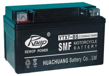 Maintance Free Motorcycle Battery, Brand Name : REWOP