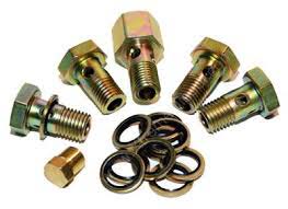 Banjo Bolts, For Automotive Industries, Feature : High Functionality, Compact Design
