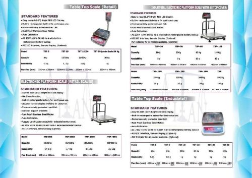 Weighing Scale Machine, Capacity : 3 kg - 200 kg