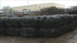 Scrap Tyre