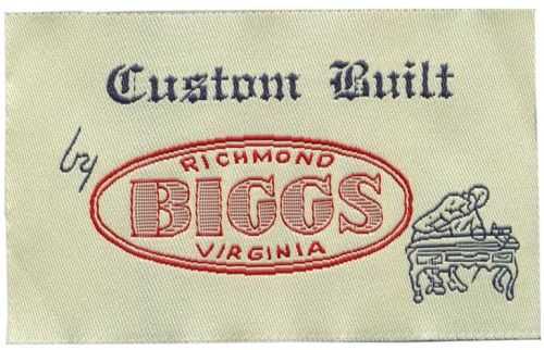 Satin printing more woven labels