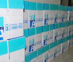 80 GSM A4 Size Office Paper, Packaging Type : White