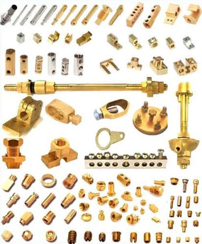 Polished Metal Brass Electrical Components, Size : Customize