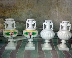 Marble Flower Vases