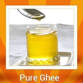 Pure Ghee, For Cooking, Packaging Type : Glass Jar, Plastic Jar, Plastic Packet, Tin