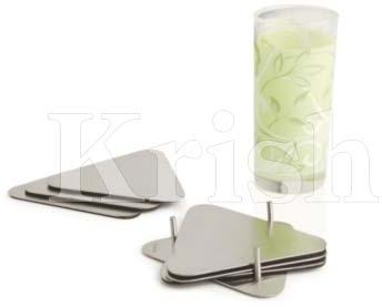 KRISH STAINLESS STEEL Bar Coaster, Feature : ECO FRIENDLY