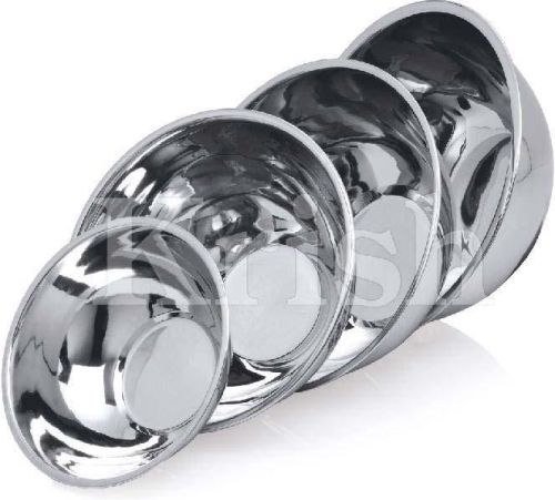 KRISH STAINLESS STEEL Deep Mixing Bowls, Feature : ECO FRIENDLY