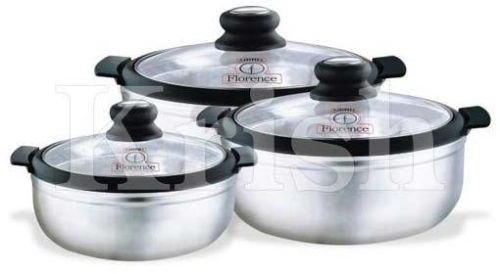 Florence Hot Pot With Glass Lids