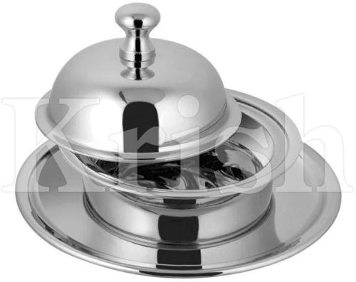 Stainless Steel Butter Dish With Cover, Feature : ECO FRIENDLY