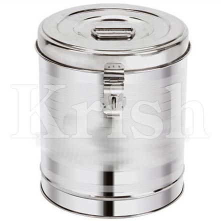 Krish SS Round Ration Box