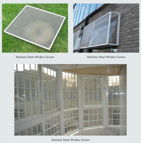 Stainless Steel Window Screen, Brand Name : YKM