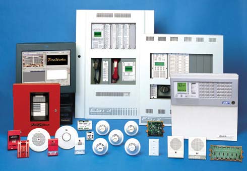 Fire alarm system, Power Sourch : Electric