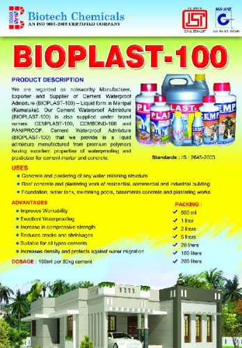 Water Proofing Chemicals