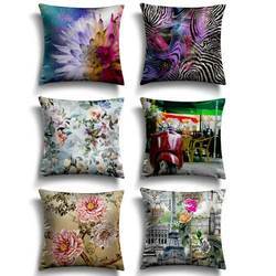 Cushion covers, Size : 16*16cm