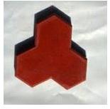 Polished Three Star Interlocking Tiles