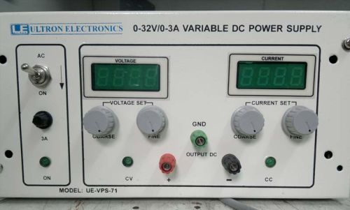0-32V/0-3A VARIABLE DC POWER SUPPLY