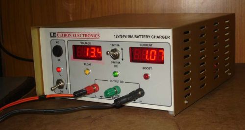 12V/24V/10A BATTERY CHARGER