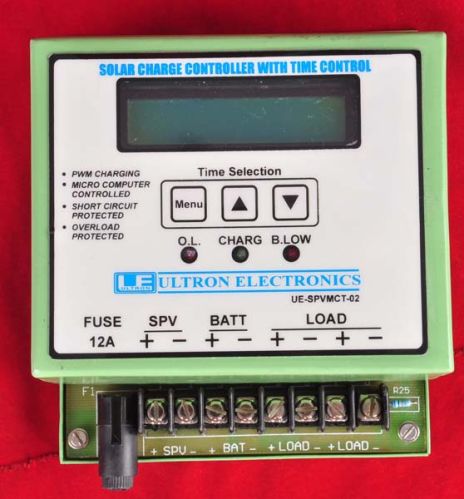 SOLAR CHARGE CONTROLLER WITH TIMER