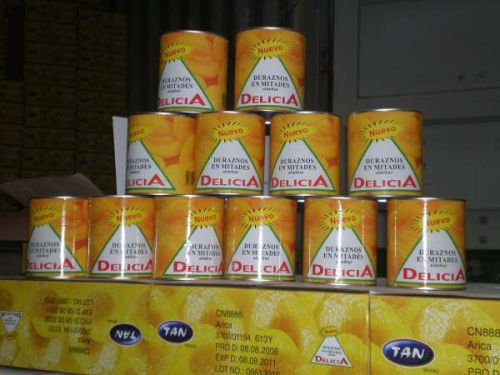 Canned Yellow Peach