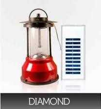 Diamond Solar Lamp With Panel