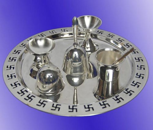 Brass Pooja Thali Set