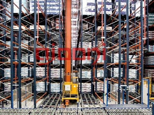 Polished Metal Automatic Storage Retrieval System, For Warehouse, Storage Capacity : 00-500kg, 1000-2000kg