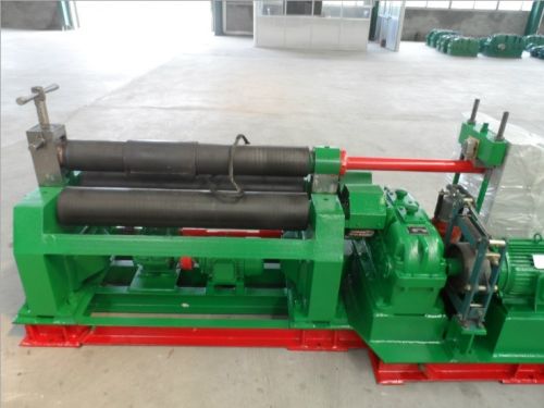 W12 CNC Three Roller Plate Rolling Machine