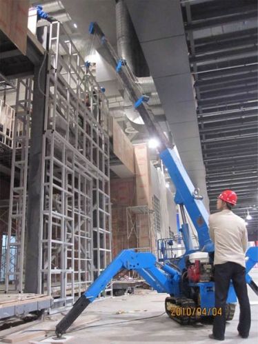 Mini Spider Crawler Crane