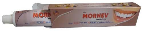 Mornev Herbal Toothpaste, For Oral Health, Teeth Cleaning, Certification : FDA Certified