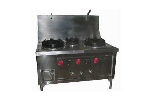 Chinese cooking range