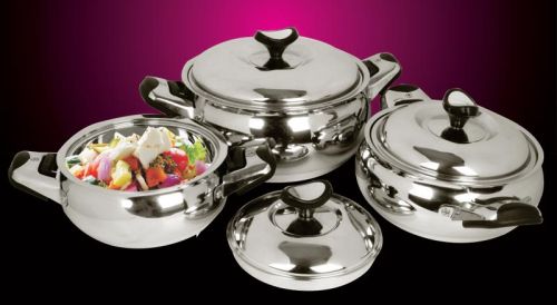 Stainless Steel Insulated Belly Hot Pot Casserole