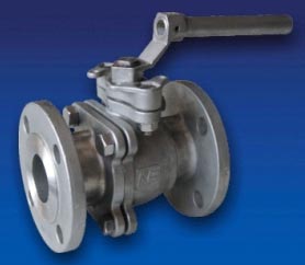 2 PC Flanged Ball Valve