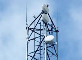 Microwave Transmission Tower