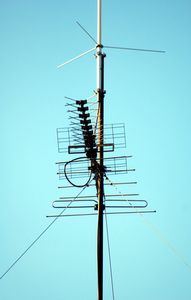 Radio Antenna Mast, Brand Name : MEGATRO