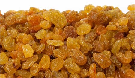 Golden raisins