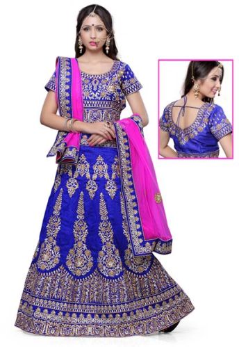 Silk Wedding Lehenga Cholis