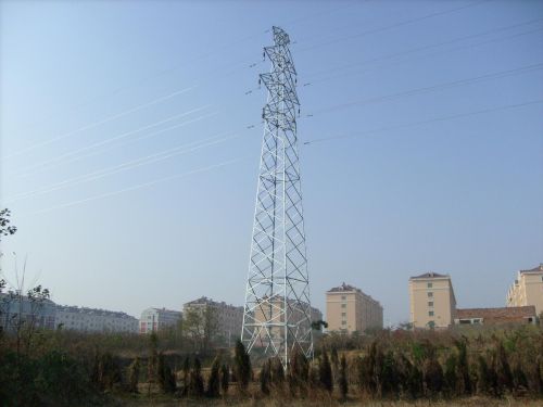 Power Transmission Line Steel Tower, Brand Name : MEGATRO