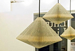 Old Book Paper Lamp