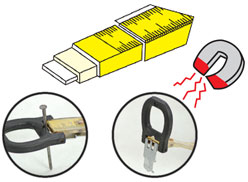 Steel Tape Measures, Width : 13mm