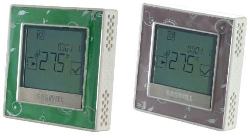 Touch Screen Floor Heating Room Thermostat, Brand Name : SASWELL