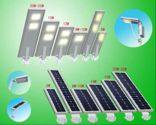 Integrated LED Solar Street Light