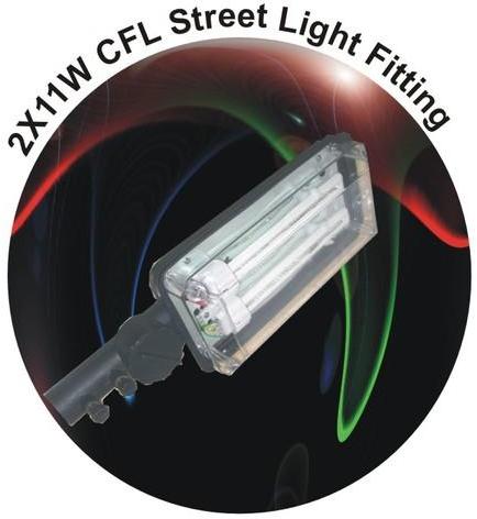 22 W Solar Street Light With CFL