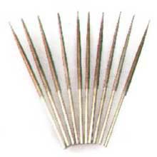 Polished Electroplated Diamond Files, For Industrial, Size : 6inch, 8inch