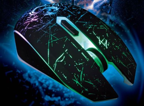 USB Optical Gaming Mouse, Brand Name : QANT, Packaging Type : BLACK